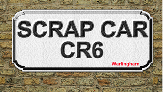 scrap car Warlingham